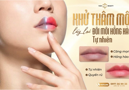 Khử thâm môi có đau không? Bao lâu lên màu?