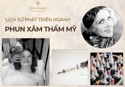 Lịch Sử Phát Triển Ngành Phun Xăm Thẩm Mỹ