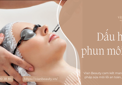 Dấu hiệu phun môi lỗi – Cách khắc phục hiệu quả