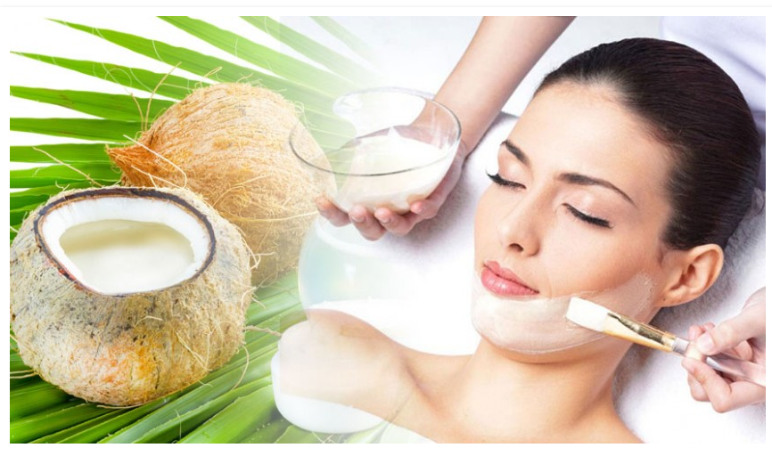 Dưỡng Da Bằng Dầu Dừa