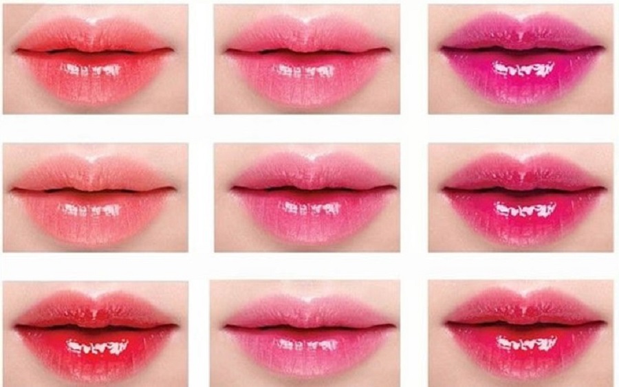 Danh Sách Màu Môi Phun Collagen Phổ Biến