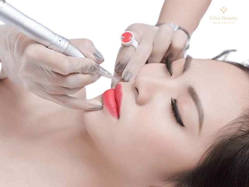 Quy Trình Dặm Lại Môi