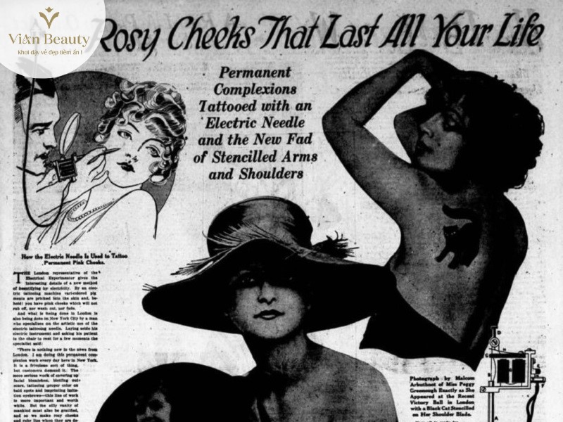 Ngành Phun Xăm Thẩn Mỹ