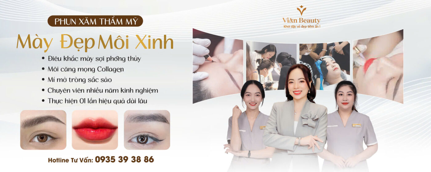 Phun Mày Ombre Tphcm Đẹp Tự Nhiên Tại Vian Beauty