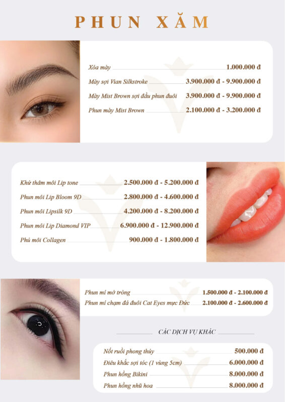 Phun xăm thẩm mỹ